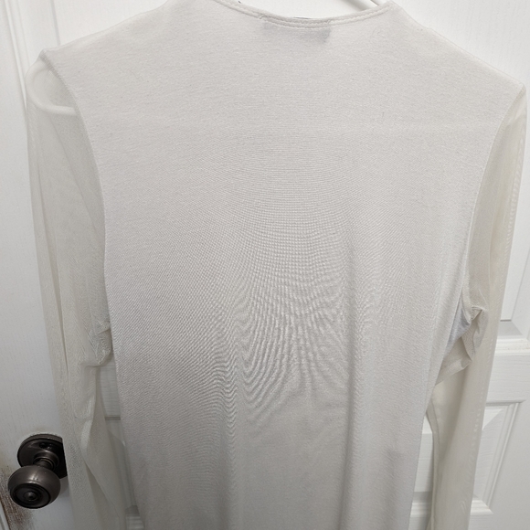 Iris Setlakwe white cross body blouse - Picture 7 of 11